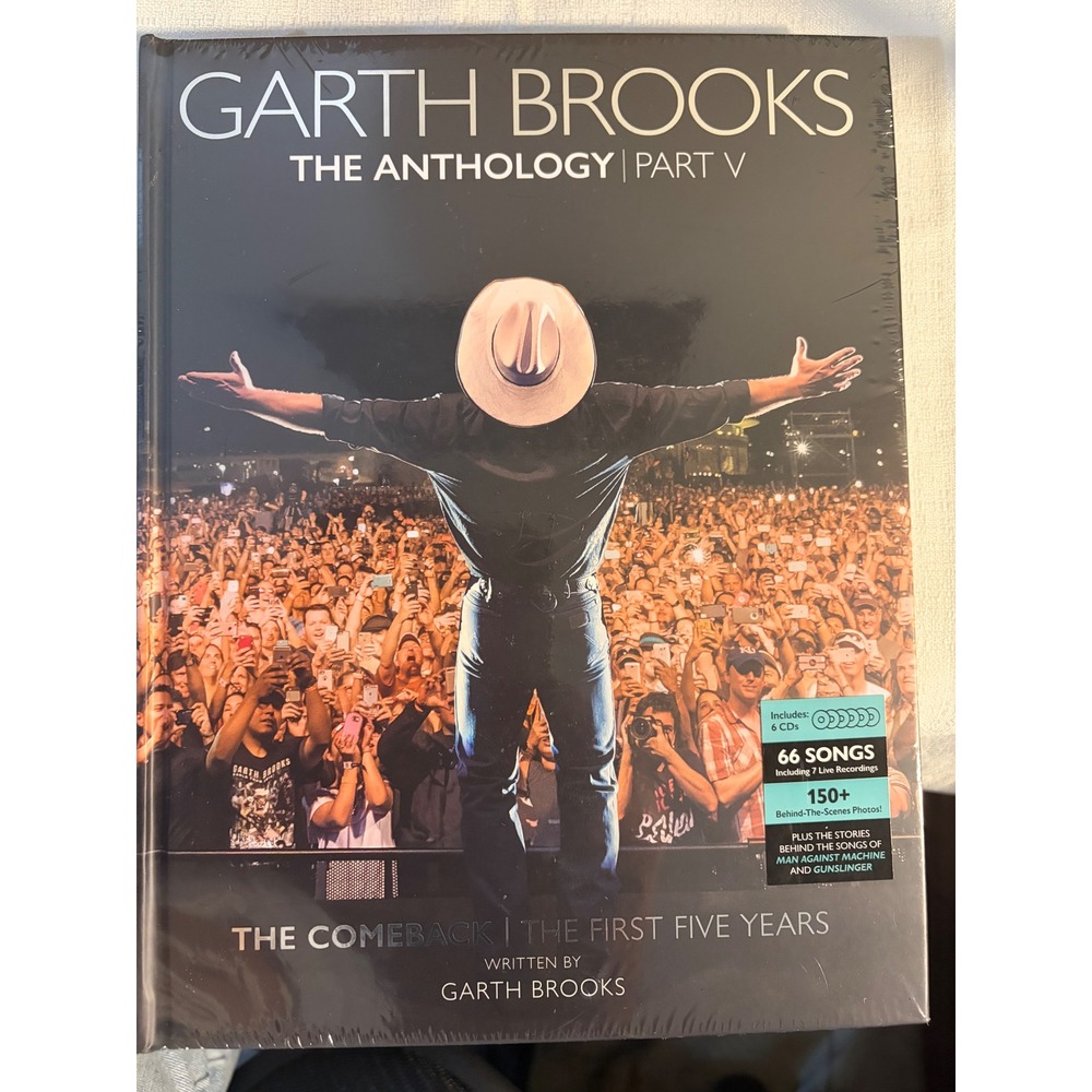 Garth Brooks The Anthology Part V The Comeback First Five Years 6 CD Book Set